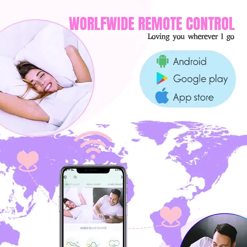 Two-Color Wearable Invisible Panty Vibrator