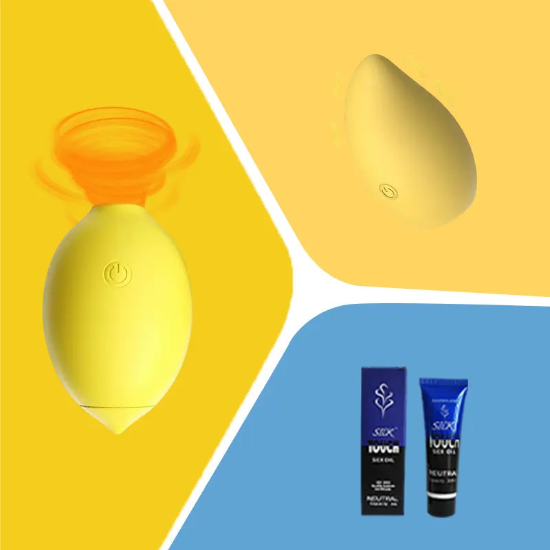 Blooming Lemon Kiss Clit Massager