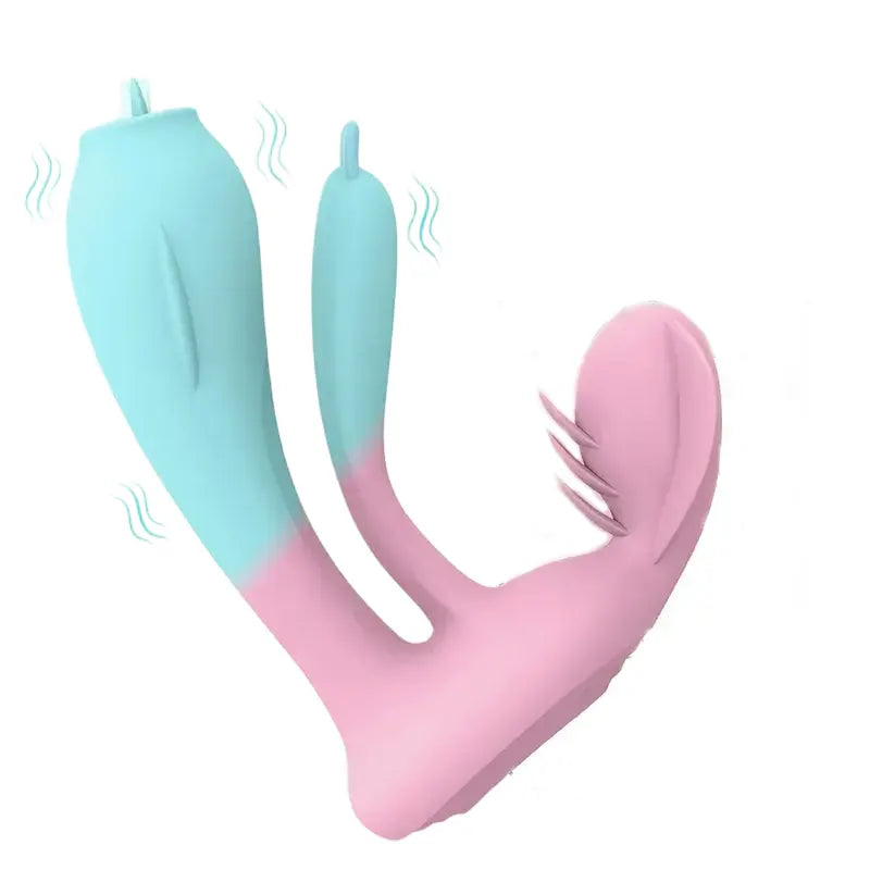 Two-Color Wearable Invisible Panty Vibrator