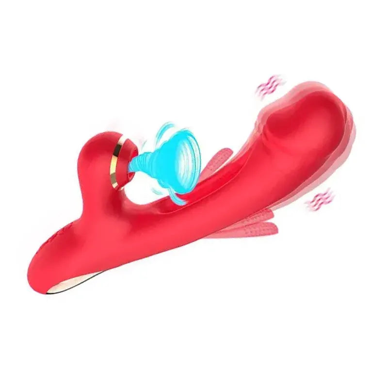 Vibrating Suction Wand Pleasure Toy