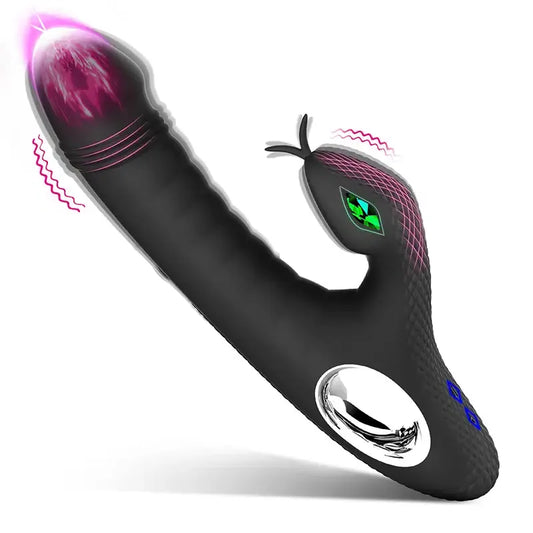 Snake-Inspired G-Spot Dildo Vibrator