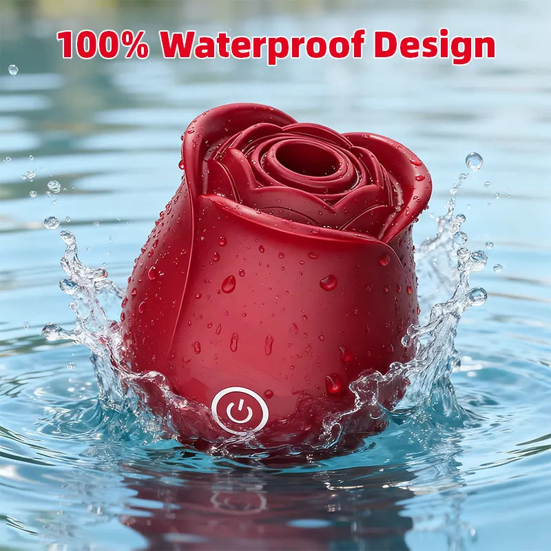 Rose Clitoral Suction Vibrator