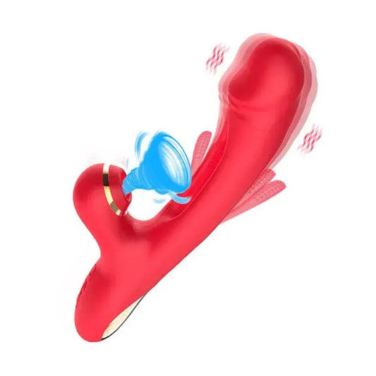 Vibrating Suction Wand Pleasure Toy