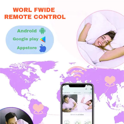 Two-Color Wearable Invisible Panty Vibrator