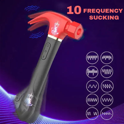 Love Hammer Vibrating & Sucking Masturbator