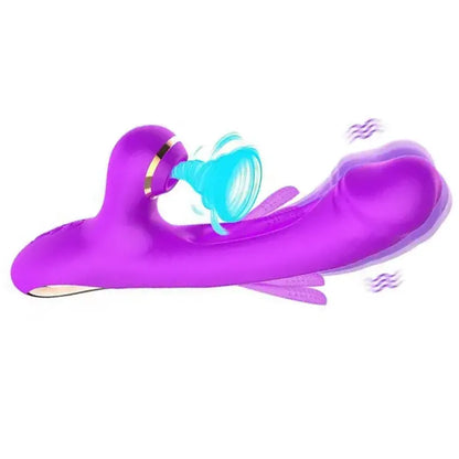 Vibrating Suction Wand Pleasure Toy