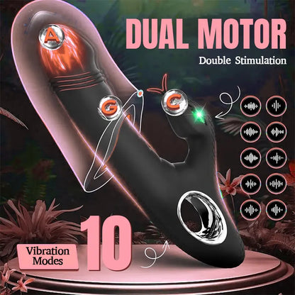 Snake-Inspired G-Spot Dildo Vibrator