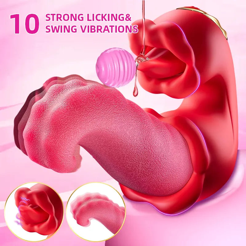 Rose Tongue Vibrator