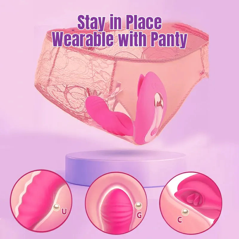 Invisible Dildo Vibrator for Discreet Pleasure