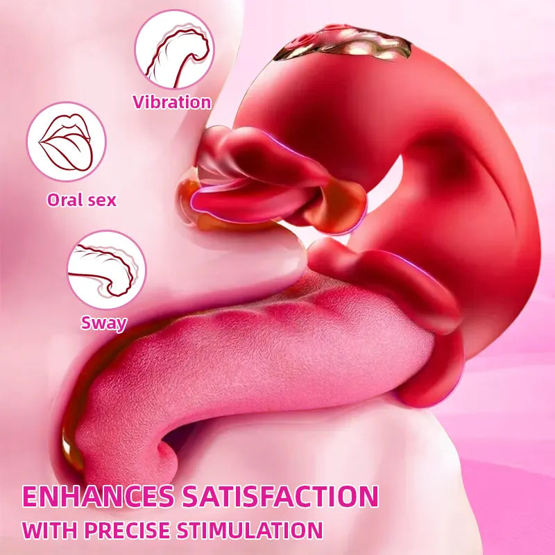 Rose Tongue Vibrator