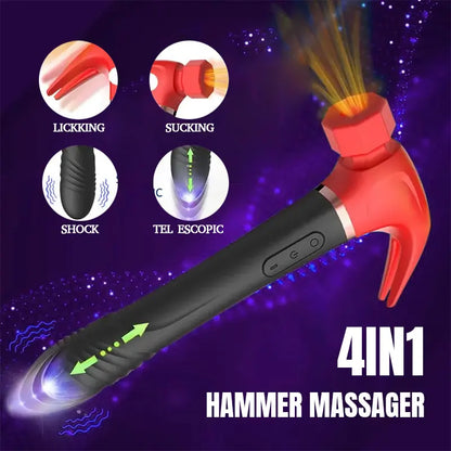 Love Hammer Vibrating & Sucking Masturbator