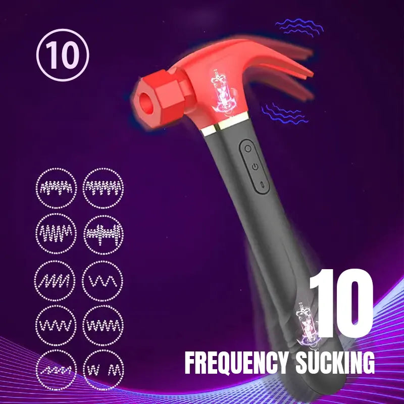 Love Hammer Vibrating & Sucking Masturbator