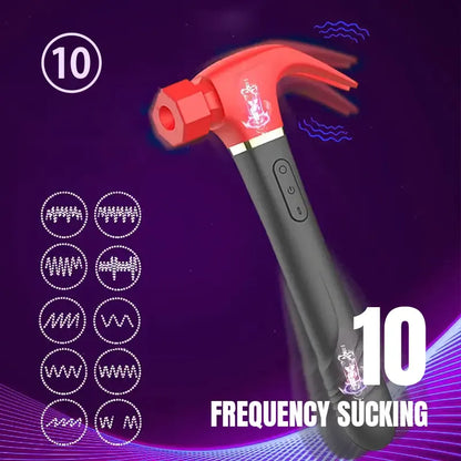 Love Hammer Vibrating & Sucking Masturbator