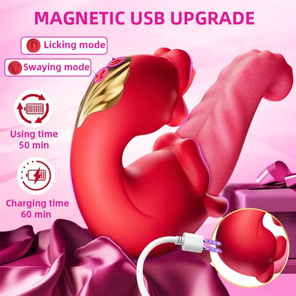 Rose Tongue Vibrator