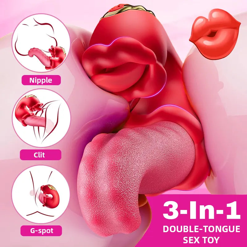 Rose Tongue Vibrator