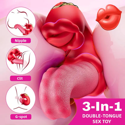 Rose Tongue Vibrator