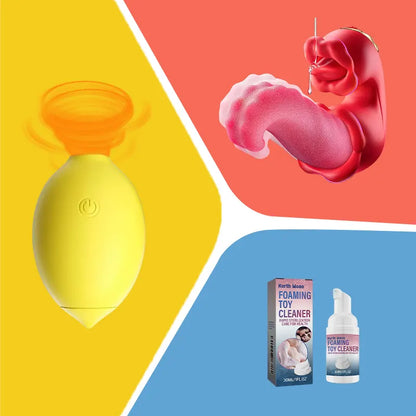 Blooming Lemon Kiss Clit Massager