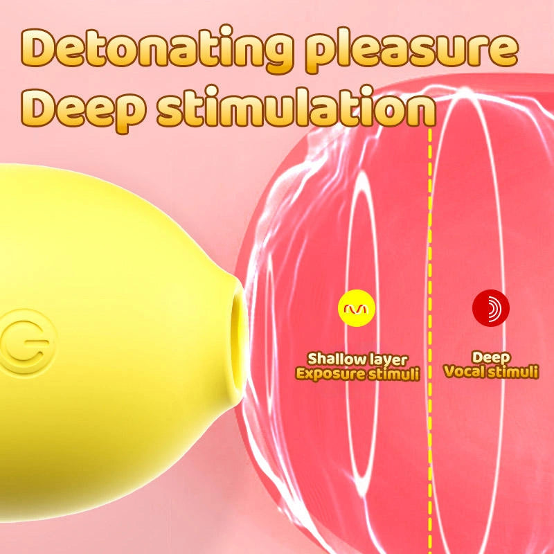 Blooming Lemon Kiss Clit Massager